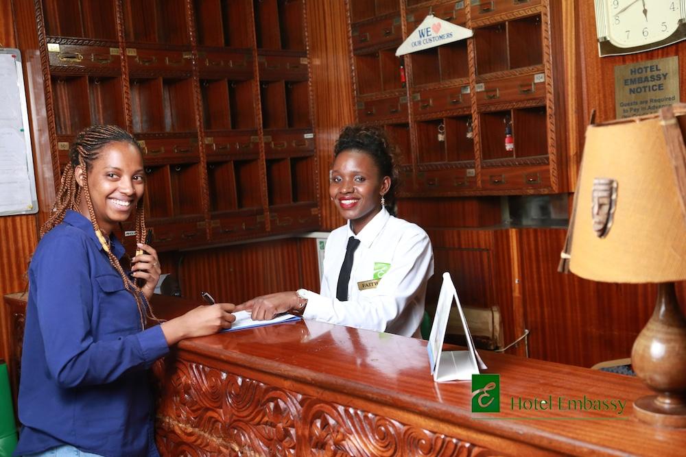 Hotel Embassy Nairobi Extérieur photo
